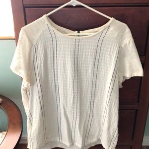 Lou & Grey shirt with black accent in front.
